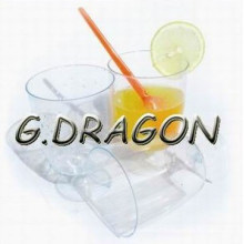 Party Tableware Plastic Goblet Cup (GD-G1)